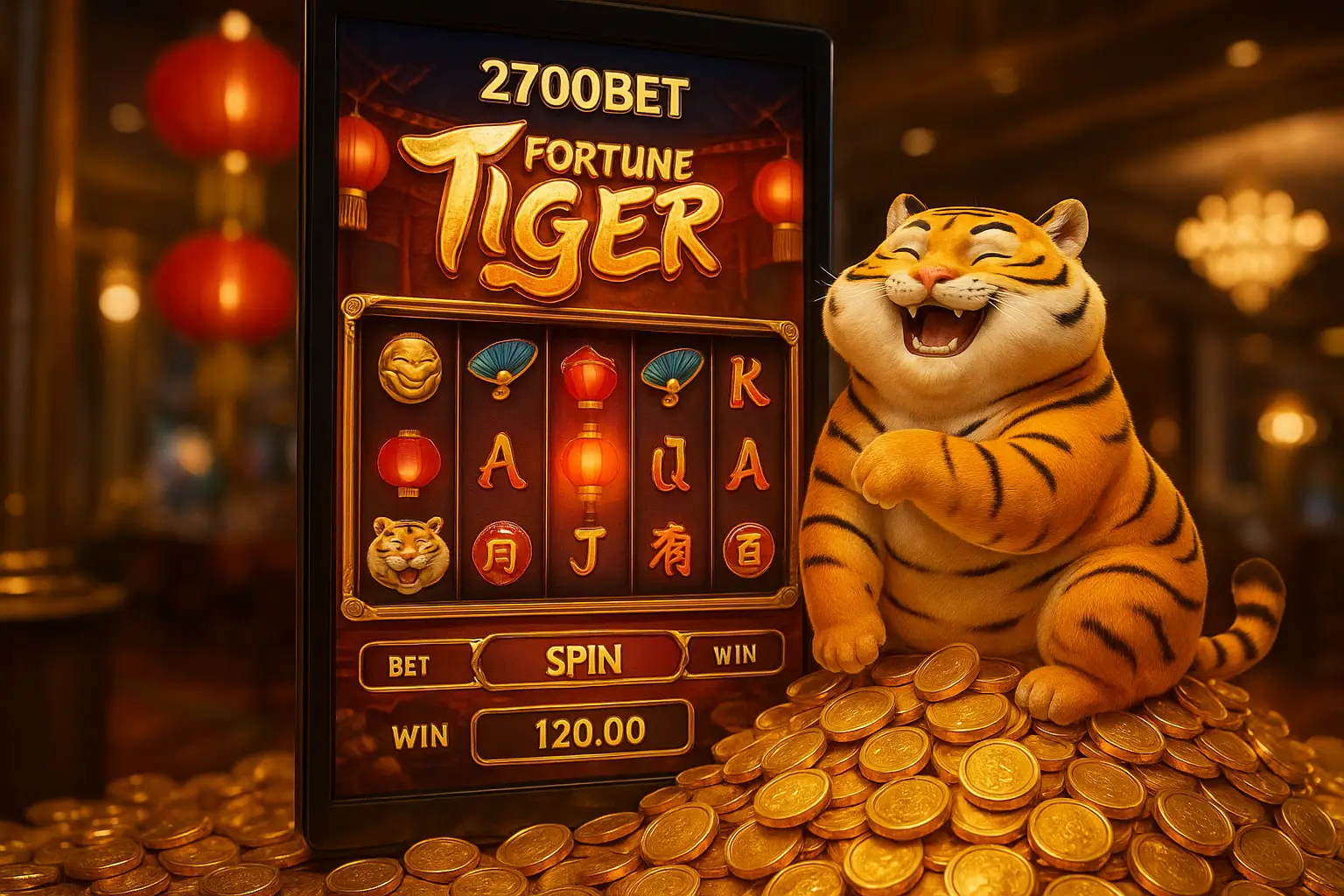 Fortune Tiger é um jogo imperdível no 2700BET Casino