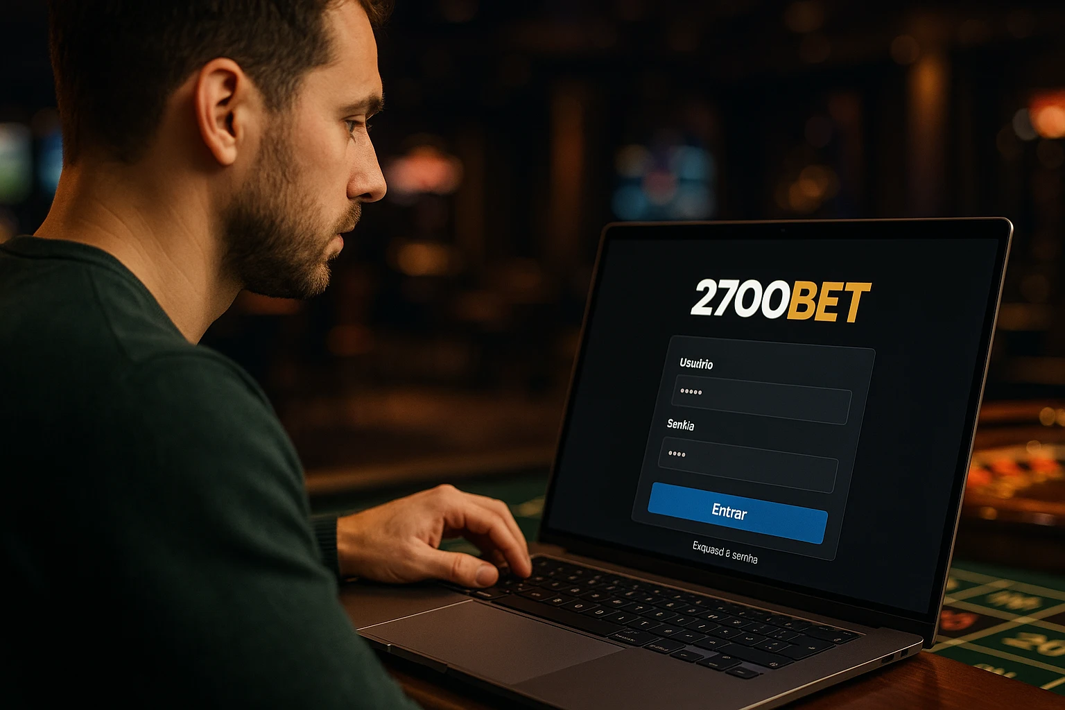 Criar uma nova Conta no plataforma 2700BET